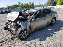 Salvage cars for sale from Copart Riverview, FL: 2007 Infiniti G35