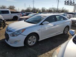 Hyundai Sonata Hybrid salvage cars for sale: 2015 Hyundai Sonata Hybrid