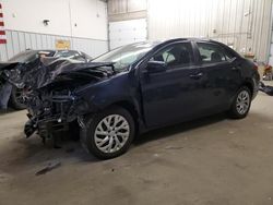 Salvage cars for sale at Candia, NH auction: 2019 Toyota Corolla L