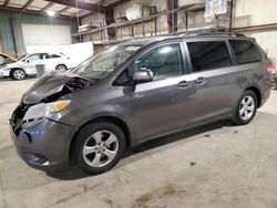 Toyota Sienna LE salvage cars for sale: 2011 Toyota Sienna LE