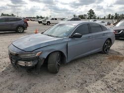 Honda salvage cars for sale: 2021 Honda Accord Sport