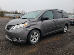 Toyota Sienna LE salvage cars for sale: 2012 Toyota Sienna LE