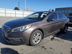 Vehiculos salvage en venta de Copart Littleton, CO: 2015 Hyundai Sonata SE