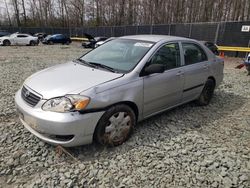 Vehiculos salvage en venta de Copart Waldorf, MD: 2008 Toyota Corolla CE