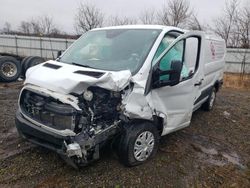 Salvage Trucks for parts for sale at auction: 2019 Ford Transit T-250