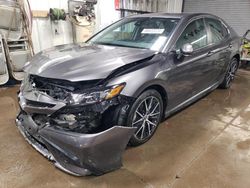 Salvage cars for sale at Elgin, IL auction: 2021 Toyota Camry SE