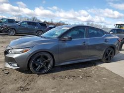 Nissan Sentra SR salvage cars for sale: 2022 Nissan Sentra SR