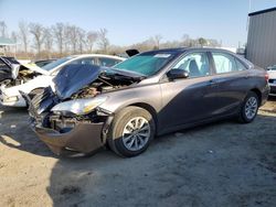 Salvage cars for sale from Copart Spartanburg, SC: 2015 Toyota Camry LE