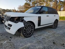 Vehiculos salvage en venta de Copart Fairburn, GA: 2015 Land Rover Range Rover Supercharged