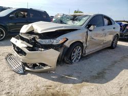 Salvage cars for sale from Copart Riverview, FL: 2017 Ford Fusion SE