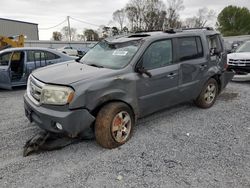 Salvage cars for sale at Gastonia, NC auction: 2011 Honda Pilot EXL