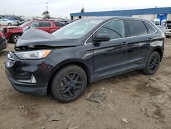 Salvage cars for sale at Woodhaven, MI auction: 2022 Ford Edge SEL