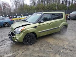 Salvage cars for sale at Waldorf, MD auction: 2013 KIA Soul +