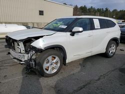 Vehiculos salvage en venta de Copart Exeter, RI: 2022 Toyota Highlander L