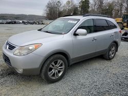 Vehiculos salvage en venta de Copart Concord, NC: 2012 Hyundai Veracruz GLS