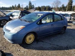 Salvage cars for sale at Graham, WA auction: 2005 Toyota Prius