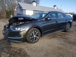 Hyundai salvage cars for sale: 2021 Hyundai Sonata Hybrid