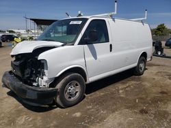 Salvage trucks for sale at San Diego, CA auction: 2021 Chevrolet Express G2500