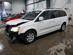 Salvage cars for sale at Ham Lake, MN auction: 2010 Chrysler Town & Country Touring