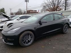 Salvage cars for sale at New Britain, CT auction: 2023 Tesla Model 3