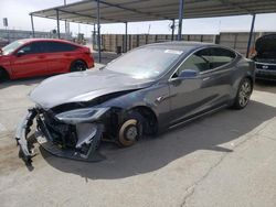 Salvage cars for sale from Copart Anthony, TX: 2021 Tesla Model S