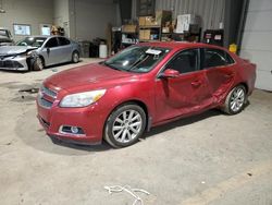 Salvage cars for sale at West Mifflin, PA auction: 2013 Chevrolet Malibu 2LT