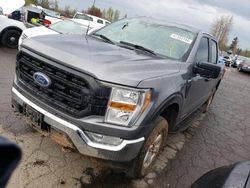 Salvage cars for sale from Copart Woodburn, OR: 2021 Ford F150 Supercrew