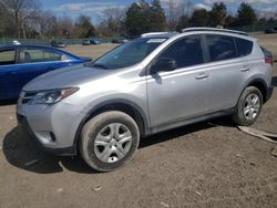Salvage cars for sale at auction: 2015 Toyota Rav4 LE