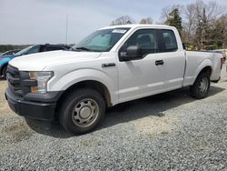 Salvage cars for sale from Copart Concord, NC: 2017 Ford F150 Super Cab