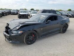 Salvage cars for sale from Copart San Antonio, TX: 2017 Ford Mustang GT
