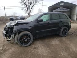 Salvage cars for sale at Montreal Est, QC auction: 2017 Jeep Grand Cherokee Laredo