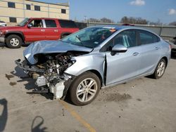 Salvage cars for sale from Copart Wilmer, TX: 2017 Chevrolet Cruze LT