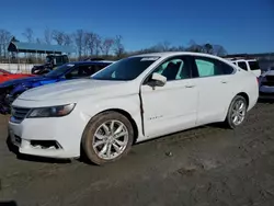 Salvage cars for sale from Copart Spartanburg, SC: 2017 Chevrolet Impala LT