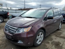 Salvage cars for sale from Copart Chicago Heights, IL: 2011 Honda Odyssey Touring