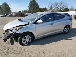 Salvage cars for sale from Copart Finksburg, MD: 2016 Hyundai Elantra SE