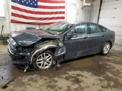 Salvage cars for sale from Copart Lyman, ME: 2015 Ford Fusion SE