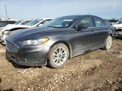 Salvage cars for sale from Copart Temple, TX: 2019 Ford Fusion SE