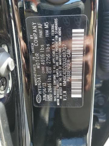 2013 Hyundai Genesis 3.8L