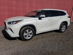Salvage cars for sale at London, ON auction: 2020 Toyota Highlander L