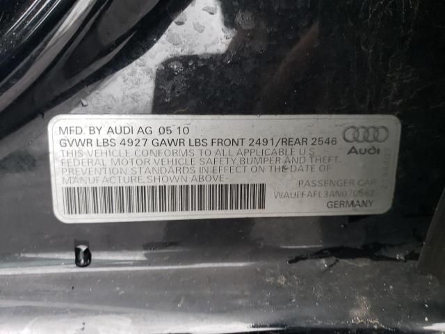 2010 Audi A4 Premium Plus