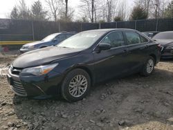 Salvage cars for sale at Waldorf, MD auction: 2017 Toyota Camry LE