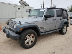 Jeep Wrangler salvage cars for sale: 2015 Jeep Wrangler Unlimited Sport