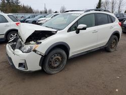 Salvage cars for sale from Copart Bowmanville, ON: 2016 Subaru Crosstrek Limited