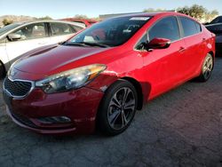 Salvage cars for sale at Las Vegas, NV auction: 2015 KIA Forte EX