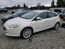 Salvage cars for sale at Graham, WA auction: 2012 Ford Focus BEV