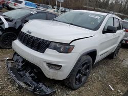 Jeep salvage cars for sale: 2018 Jeep Grand Cherokee Laredo