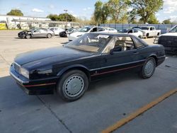 Cadillac Allante salvage cars for sale: 1990 Cadillac Allante