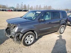 Salvage cars for sale at Bridgeton, MO auction: 2015 Honda Pilot LX