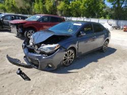 Salvage cars for sale at Ocala, FL auction: 2016 Toyota Corolla L