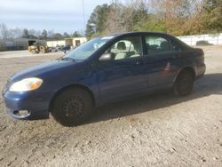 Vehiculos salvage en venta de Copart Knightdale, NC: 2005 Toyota Corolla CE